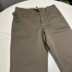 Spier & Mackay, Olive Unhemmed Chinos, 31W, 100% Cotton, NWT